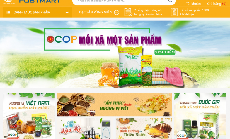 Bưu điện tỉnh An Giang hướng dẫn hộ nông dân sản xuất nông nghiệp tạo tài khoản trên sàn thương mại điện tử Postmart