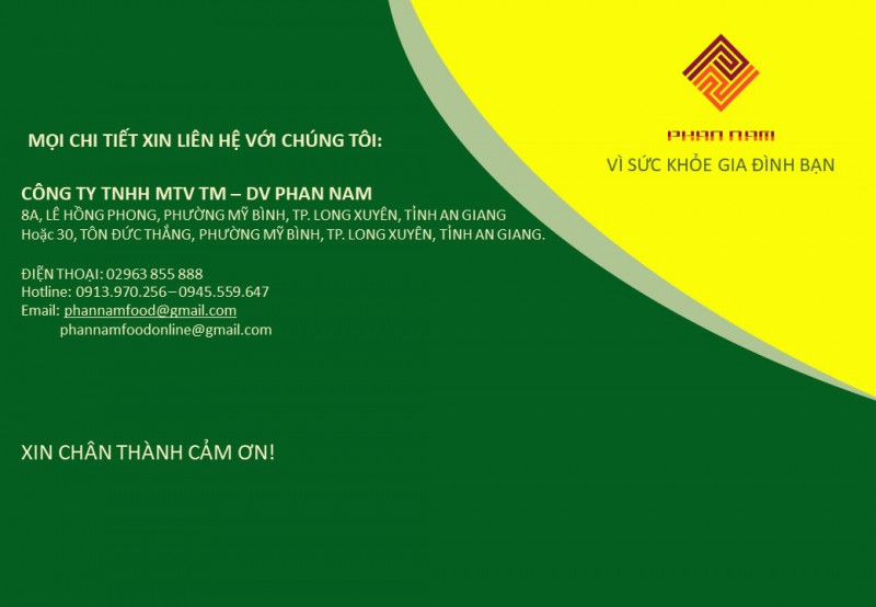 CÔNG TY TNHH MTV TM-DV PHAN NAM