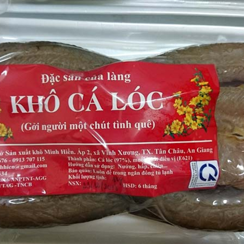 Khô cá lóc