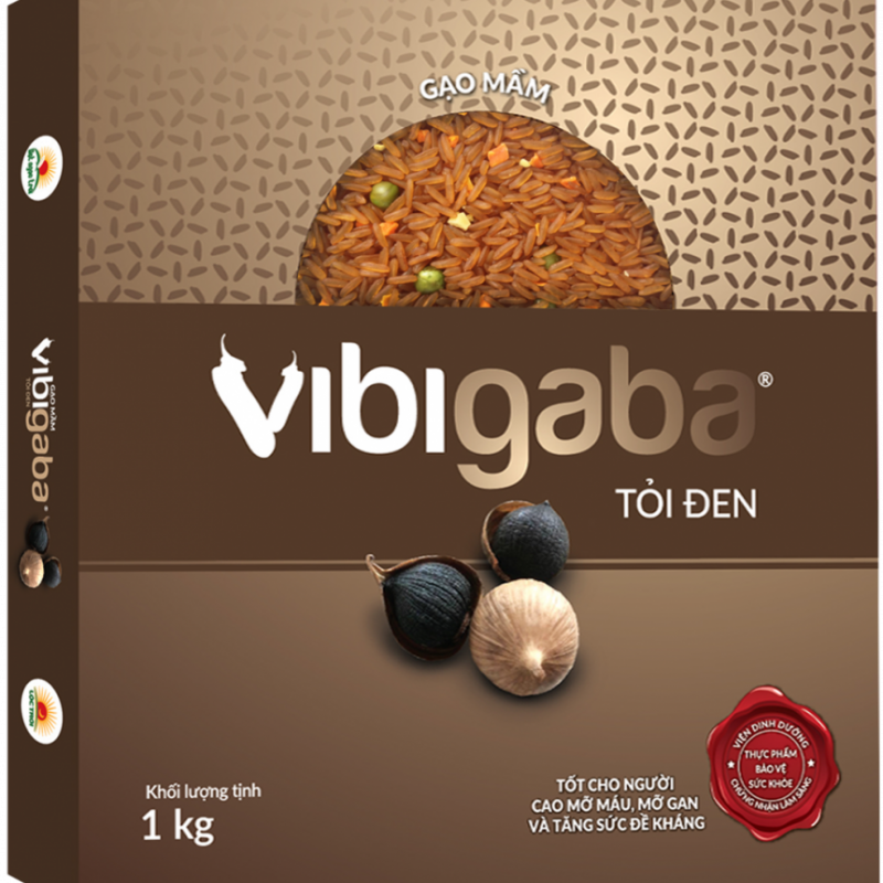 Gạo mầm Vibigaba Tỏi đen