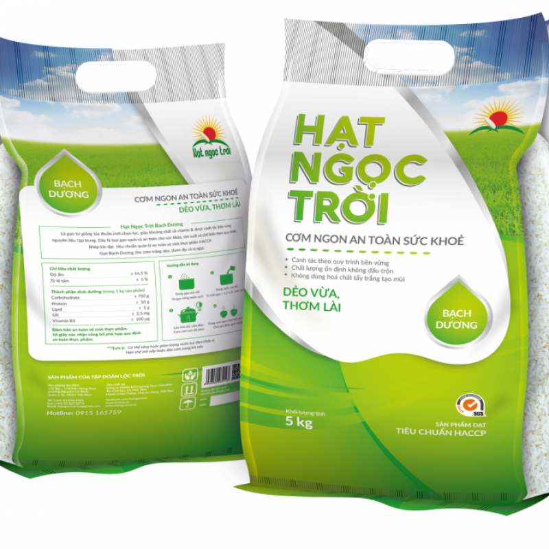 Gạo Hạt Ngọc Trời Bạch Dương