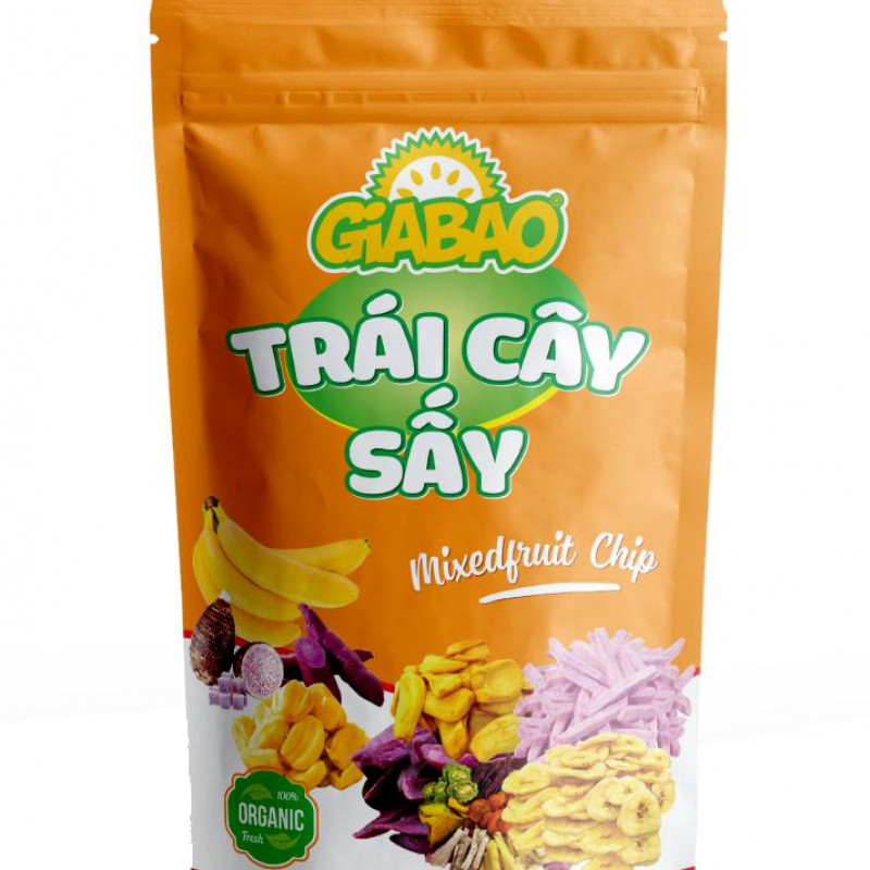 Trái cây sấy Gia Bảo gói 100gr