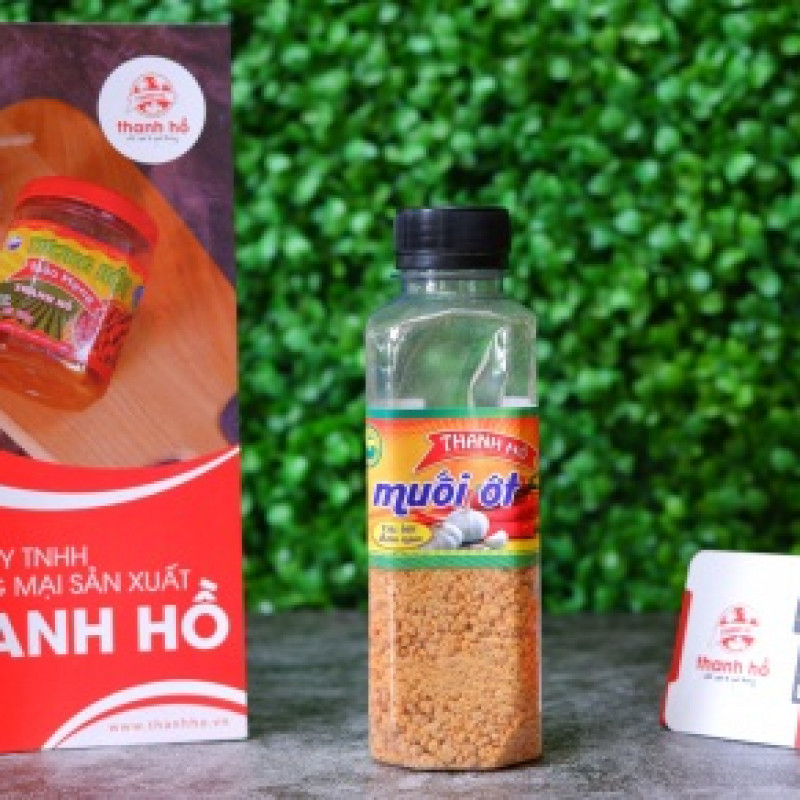 Muối ớt Thanh Hồ chai 175g