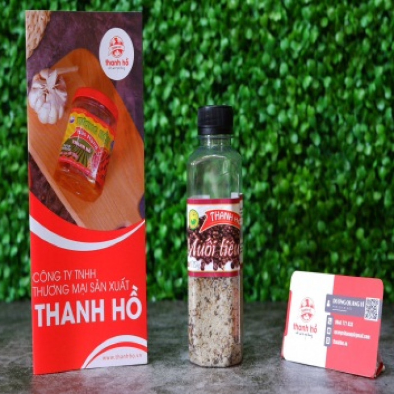 Muối tiêu chai Thanh Hồ 175g
